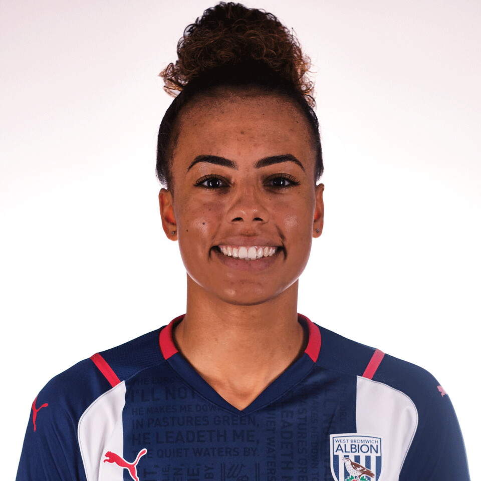 Albion Women midfielder Natalie Murray