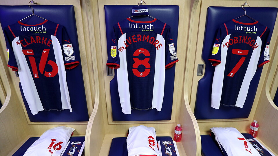 Albion shirts pre Cardiff