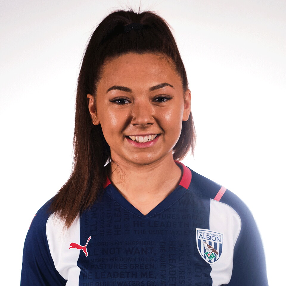 Albion Women midfielder Shannon Stamps