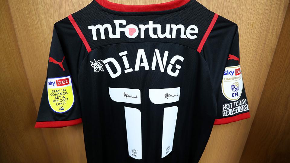Diangana shirt Sheff Utd