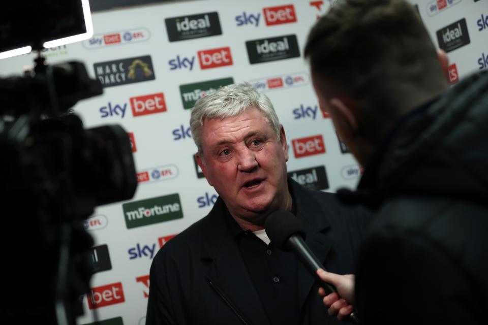 Bruce post-Huddersfield 