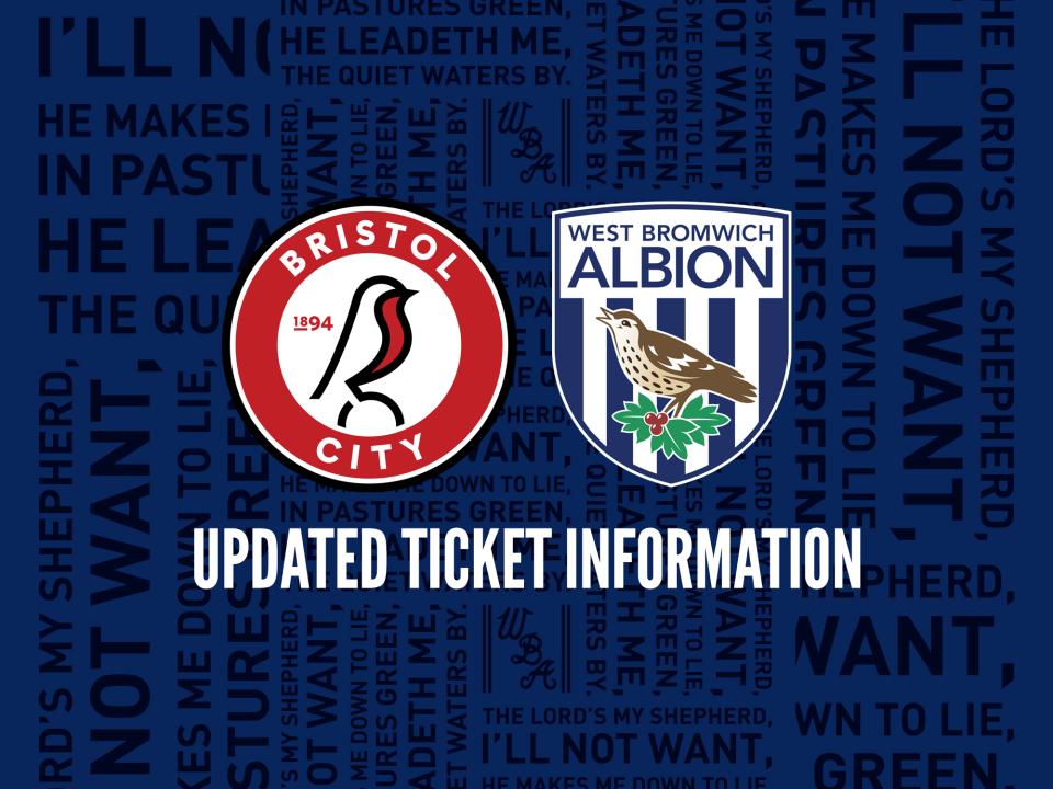 Bristol City ticket update