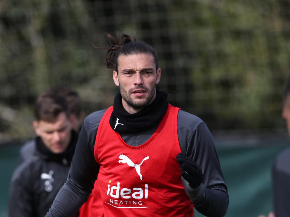 Andy Carroll training 