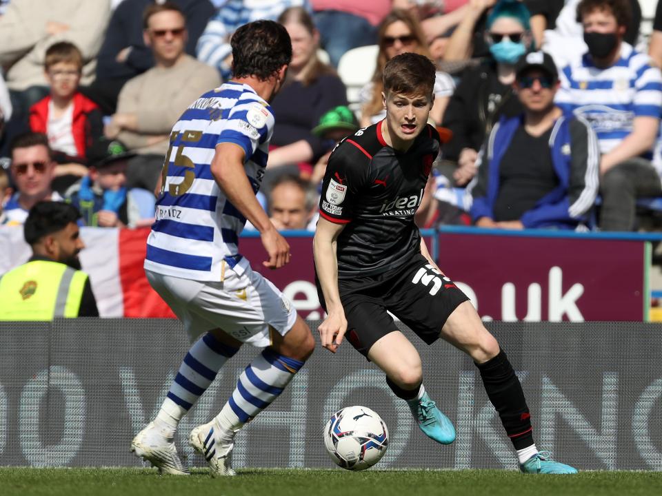 Zac Ashworth against Reading
