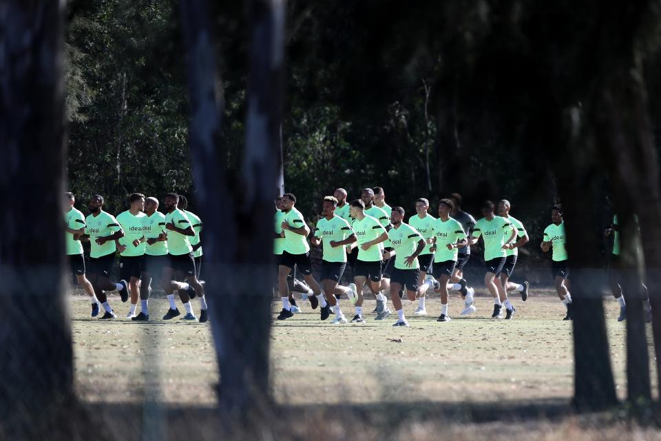 Albion train in Portugal.