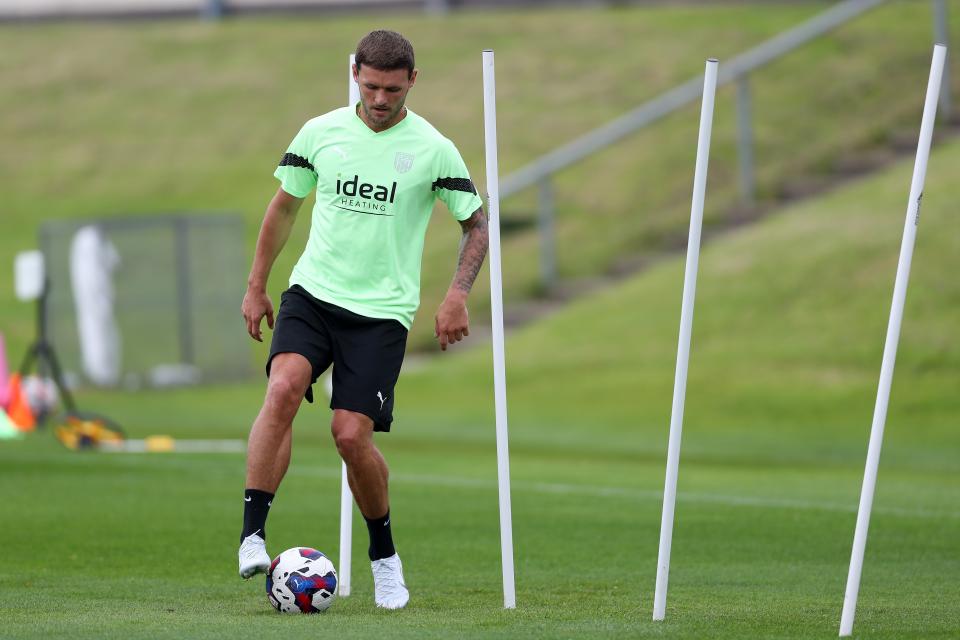 John Swift in Albion training.