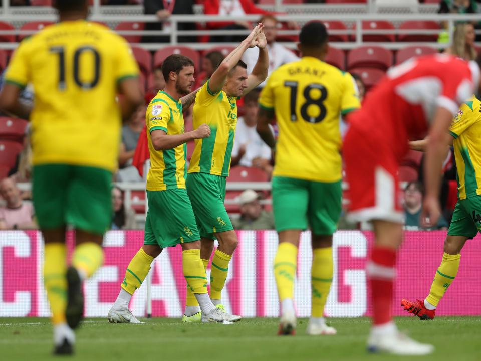 Swift celebrates at Middlesbrough