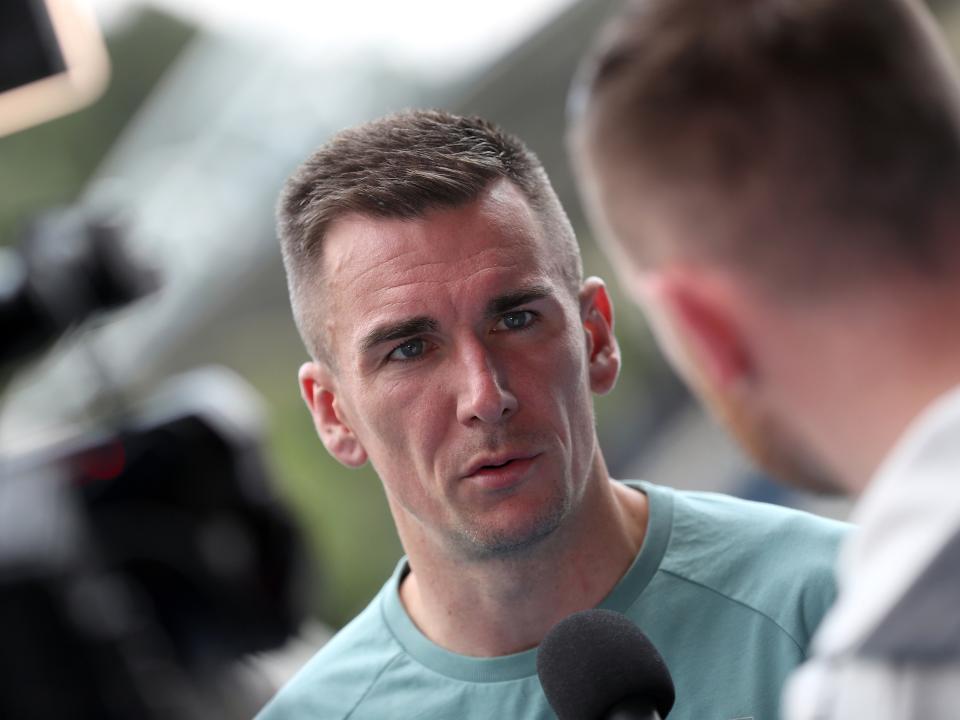 Jed Wallace talks after the draw at Huddersfield