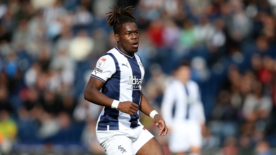 Brandon Thomas-Asante in action v Swansea