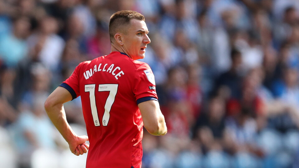 Jed Wallace in action against Huddersfield Town