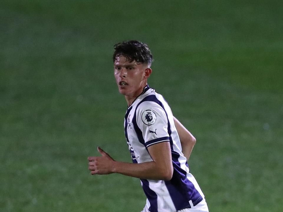 Match Richards in action for Albion's PL2 side
