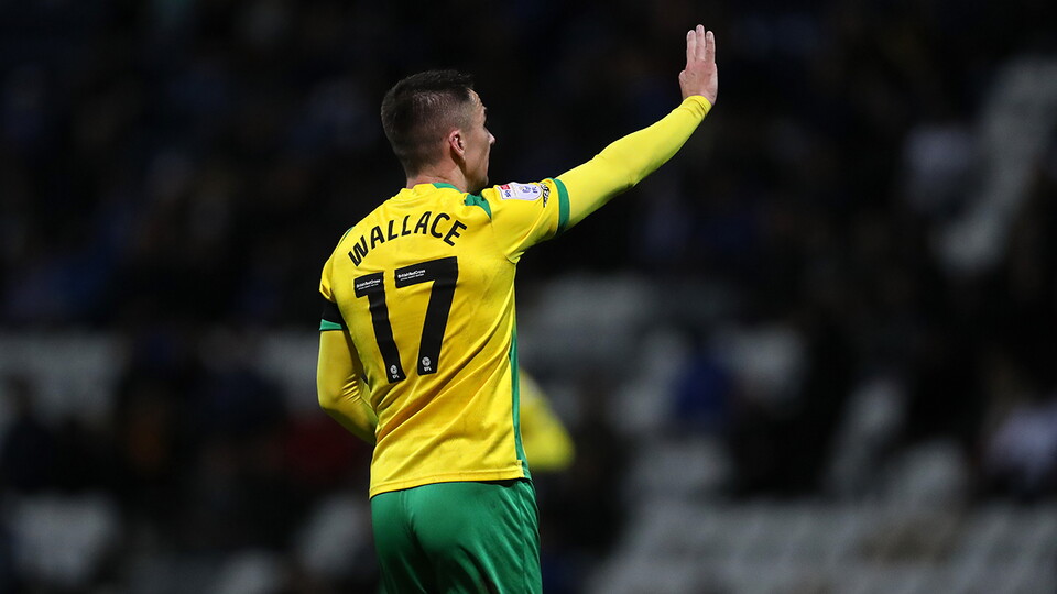Jed Wallace salutes the Baggies away fans
