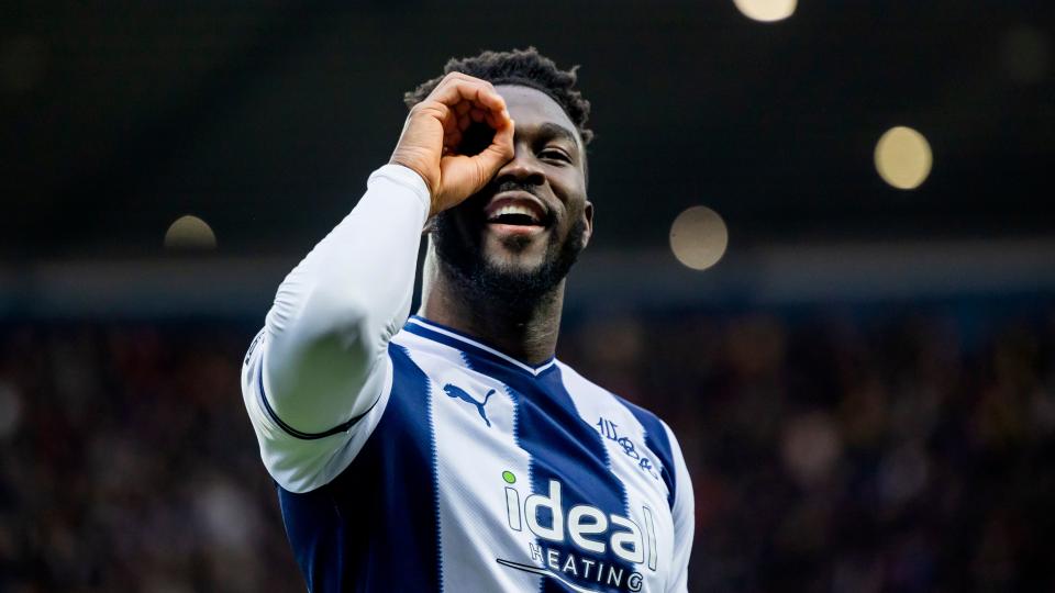 An image of Daryl Dike celebrating against Middlesbrough