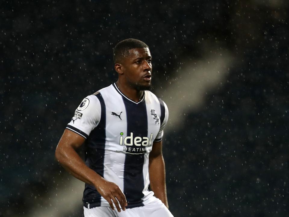 Jovan Malcolm in action for Albion's PL2 side v Norwich