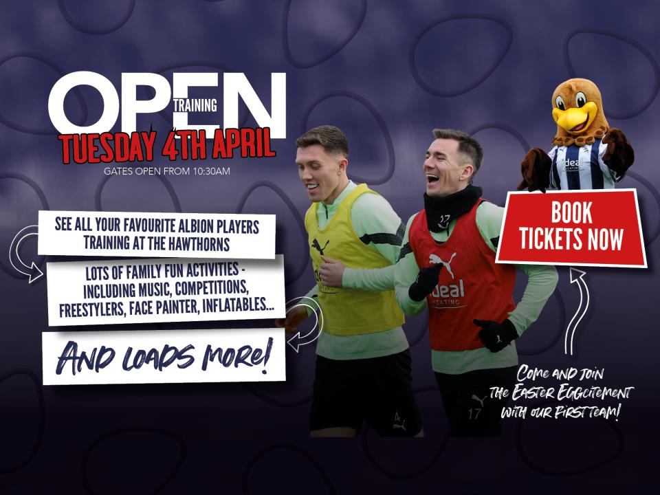 Easter open training new