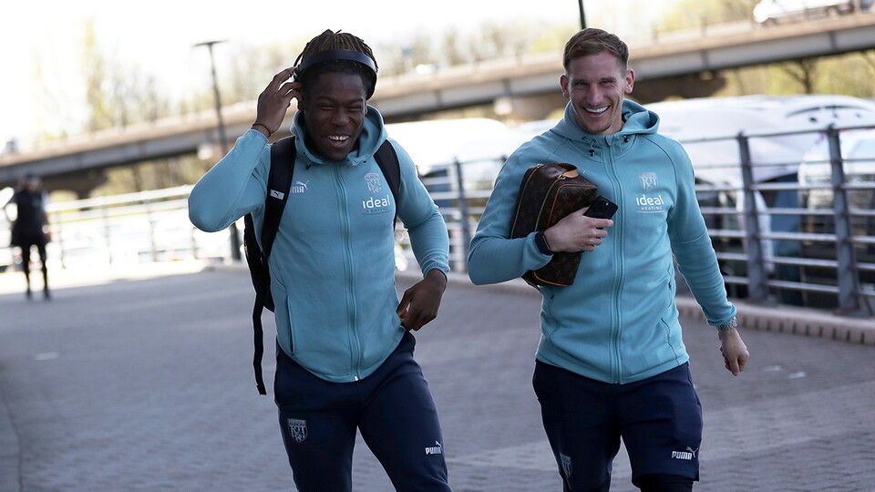 BTA and Marc Albrighton arrive at Rotherham
