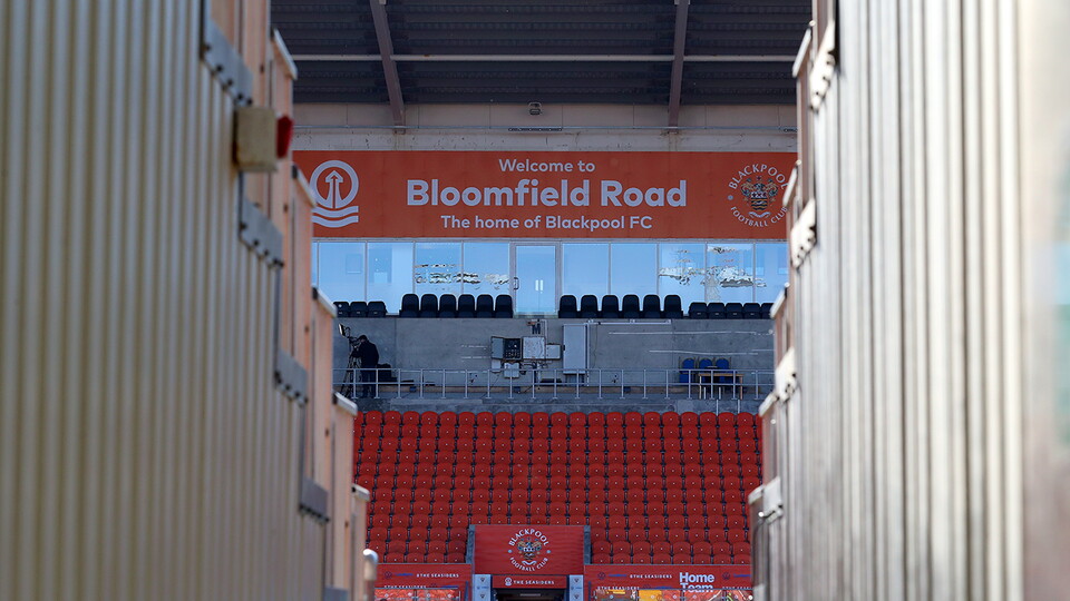 A photo of Bloomfield Road - Blackpool FC's stadium