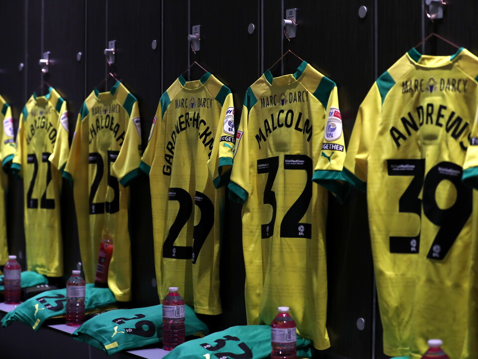 Yellow and green shirts for Rotherham v Albion