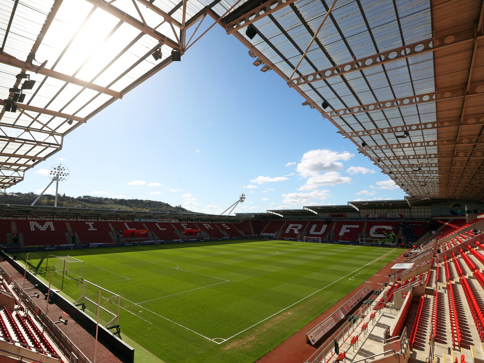 The AESSEAL New York Stadium stadium for Rotherham v Albion