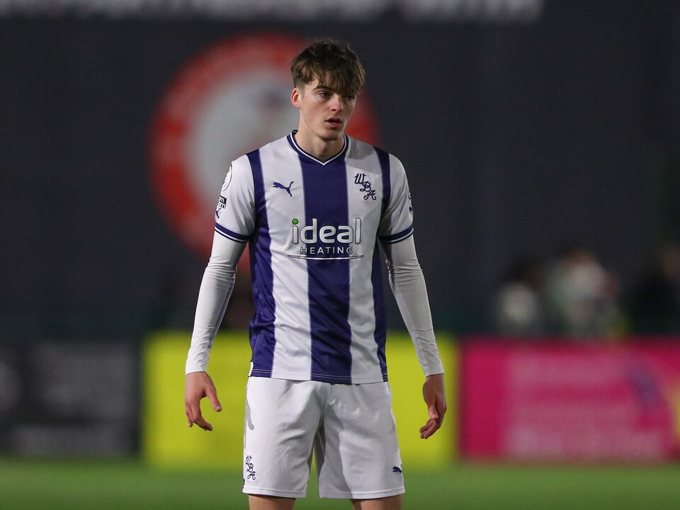 A photo Alex Williams in action for Albion's PL2 team