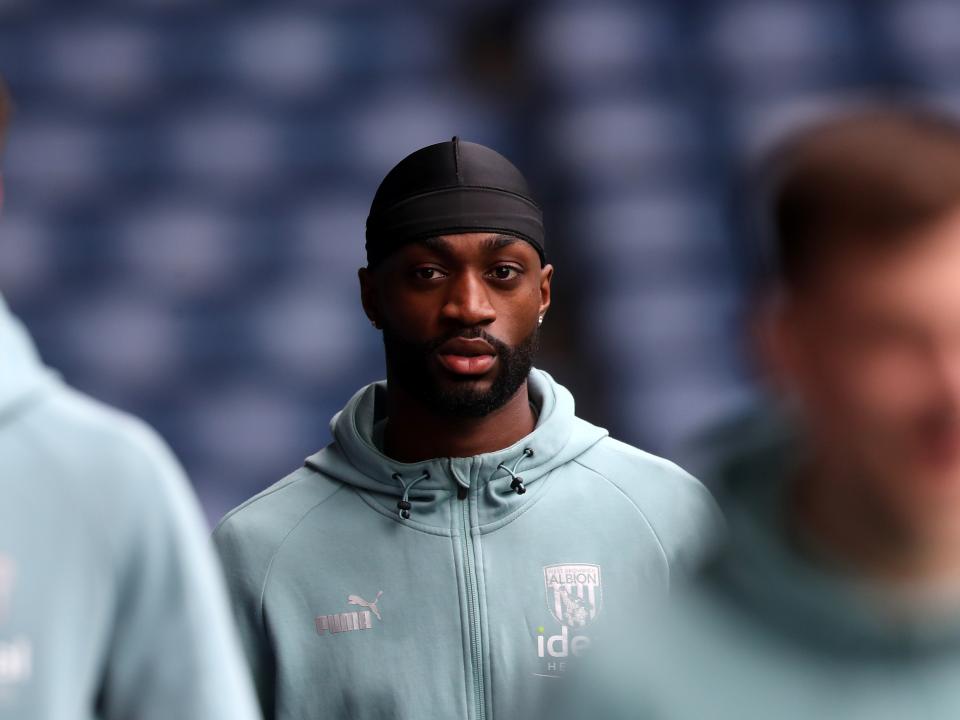 Semi Ajayi walking to the dressing room