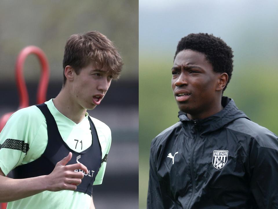 An image of Harry Whitwell and Ben Cisse