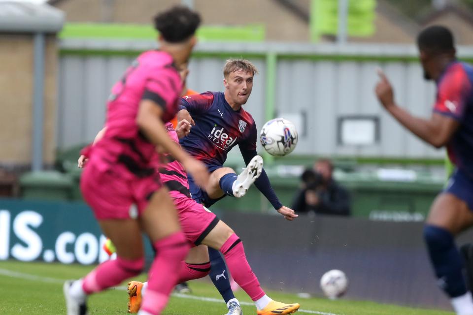 Jamie Andrews in action.
