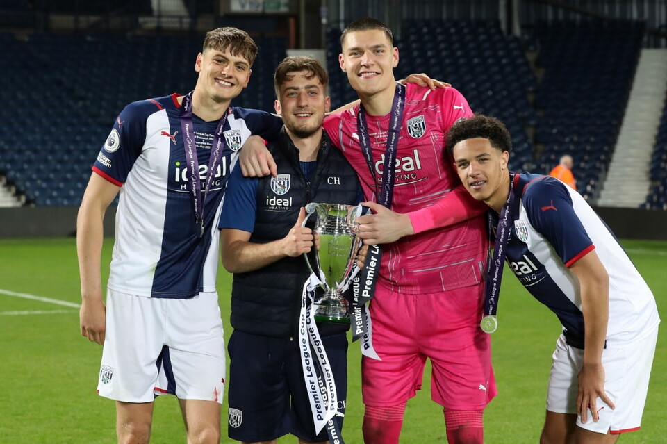U23 players celebrating
