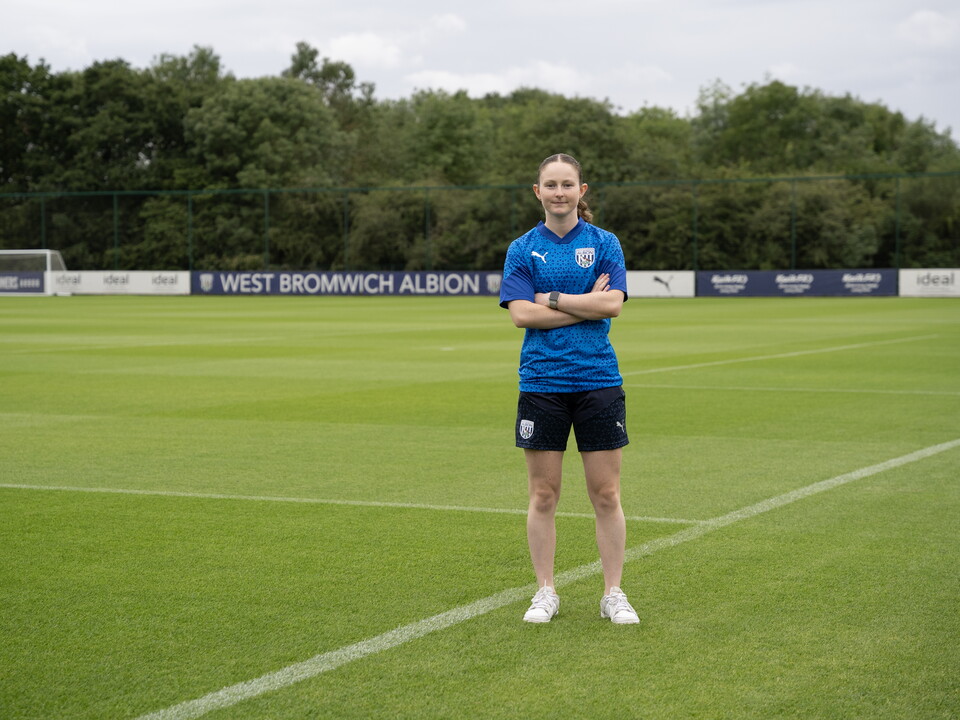 An image of new Albion Women signing, Olivia Rabjohn