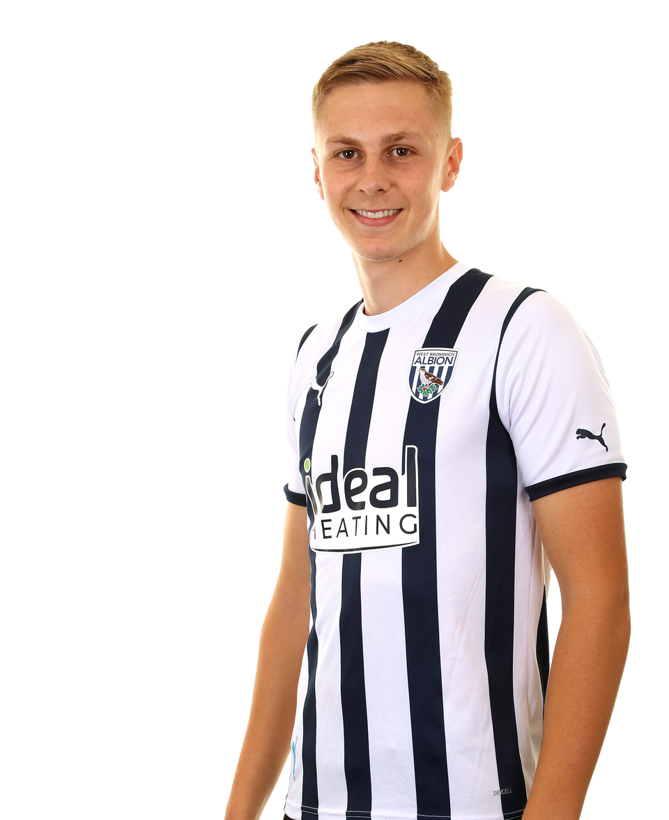 A photo headshot of Albion Under-21s player Layton Love ahead of the 2023/24 season