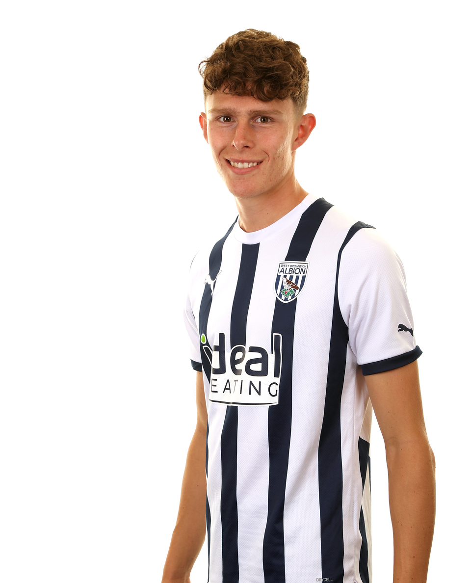 A photo headshot of Albion Under-21s player Matt Richards ahead of the 2023/24 season