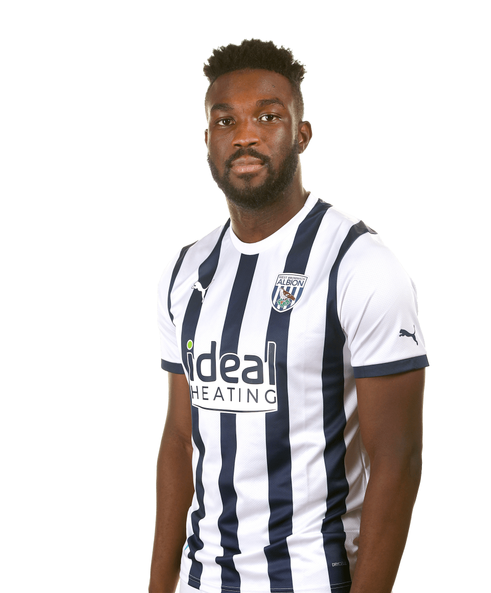A photo of Albion forward Daryl Dike ahead of the 2023/24 season