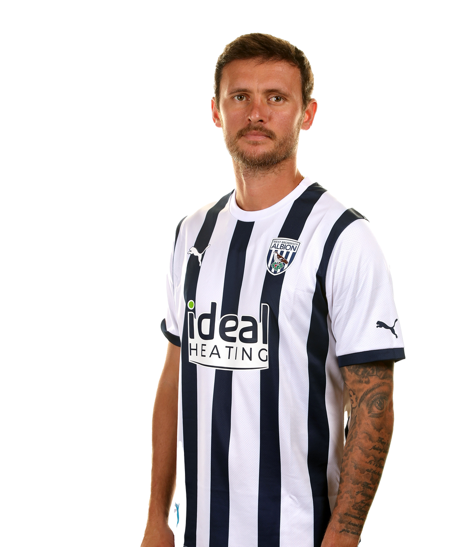 An official club photo of John Swift ahead of the 2023/24 season