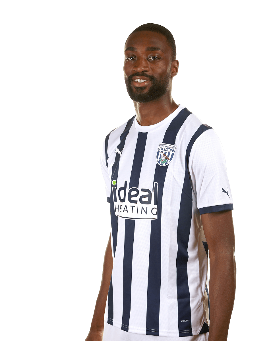 A photo of Albion defender Semi Ajayi ahead of the 2023/24 season
