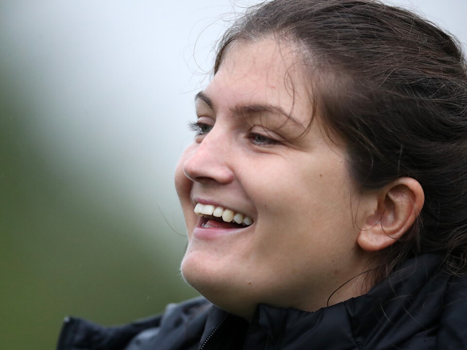 An image of Albion Women head coach Siobhan Hodgetts-Still