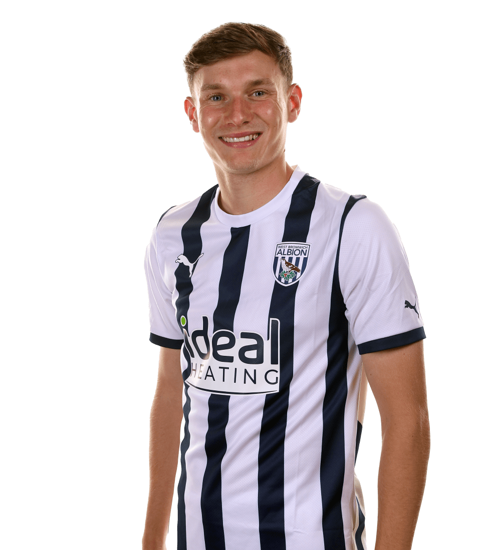 A photo of Albion midfielder Taylor Gardner-Hickman ahead of the 2023/24 season