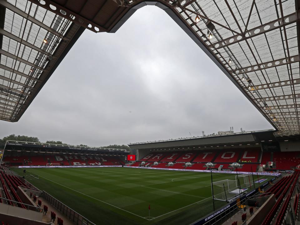 An image of Ashton Gate stadium