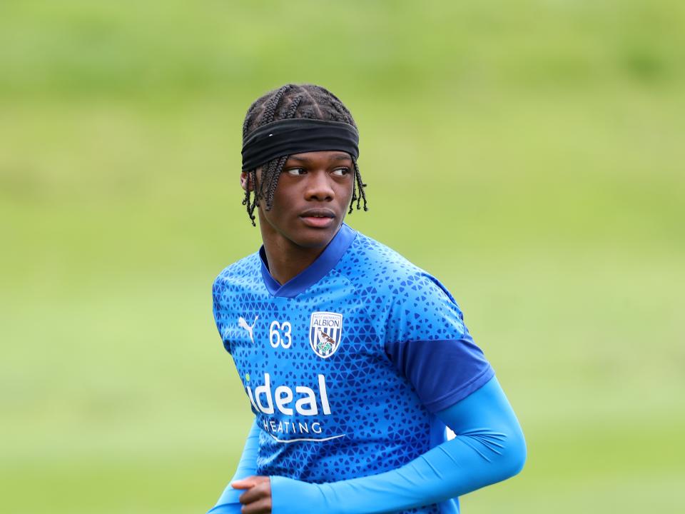 Adriel Walker in training 