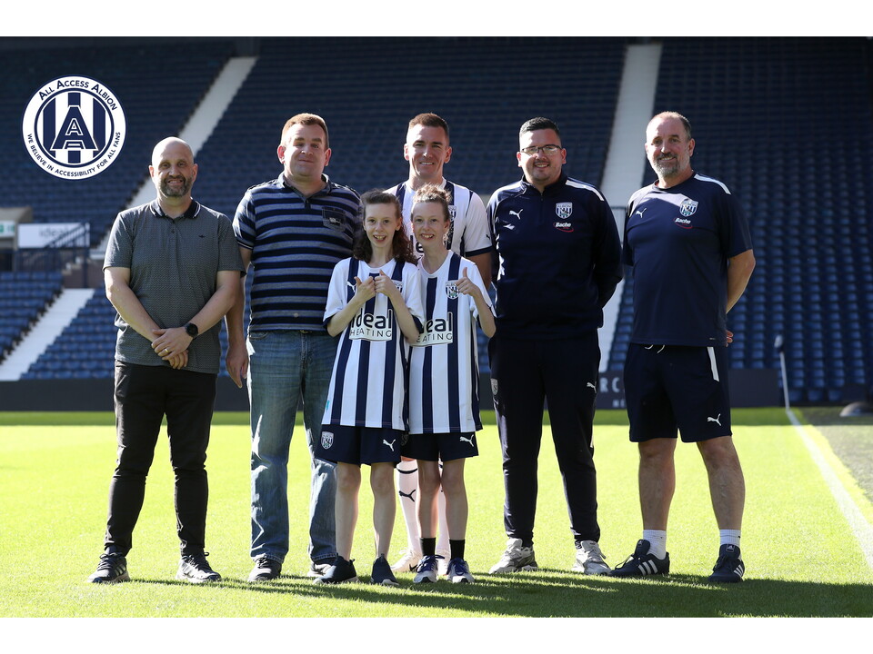 All Access Albion members with captain Jed Wallace 