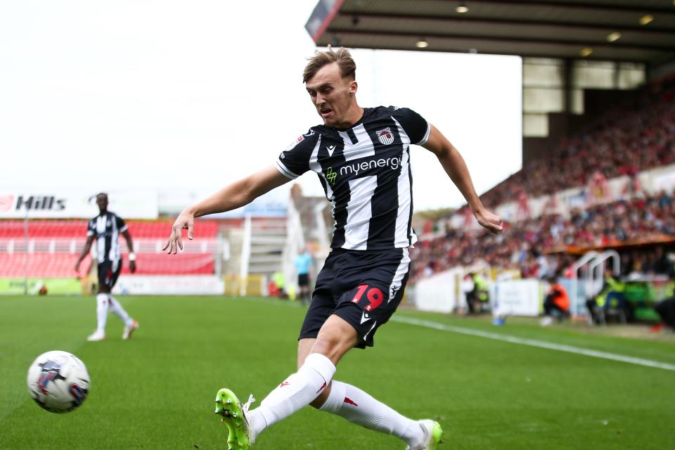 Jamie Andrews in action.