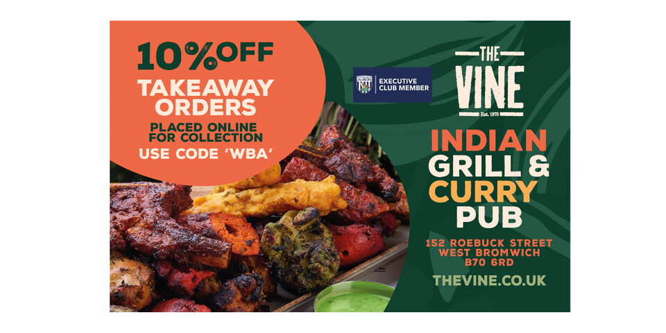 Supporter Offer - The Vine - December 2023