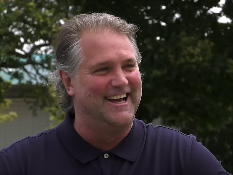 Andy Johnson smiling