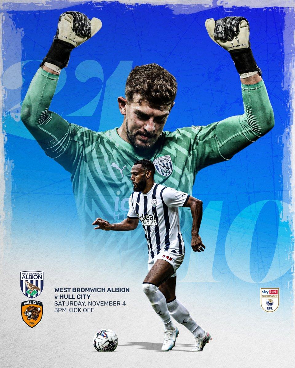 Matchday graphic | WBA vs Hull City