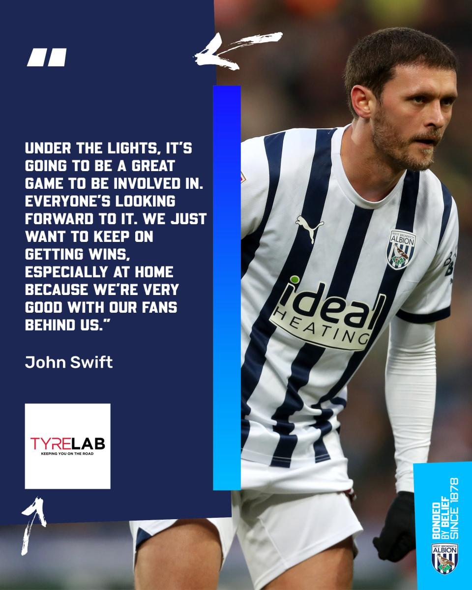 The thoughts of John Swift ahead of Albion's game against Leeds