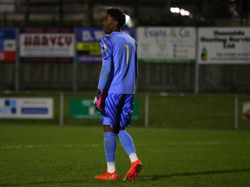 A photo of Ben Cisse in action for Albion's PL2 team