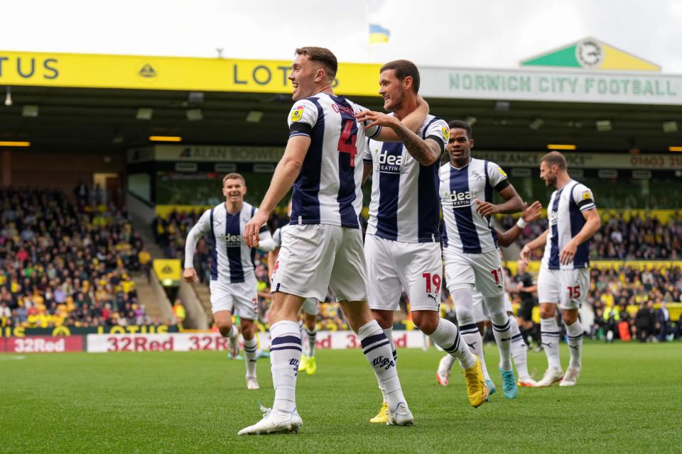 Dara O'Shea scored for Albion at Carrow Road last season