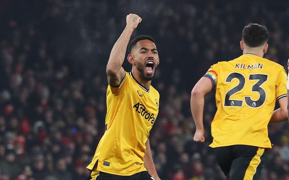 Brazilian forward Matheus Cunha scored the winner in the third-round replay against Brentford 