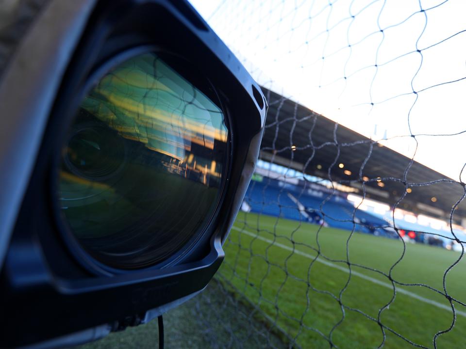 An image of a television camera at The Hawthorns