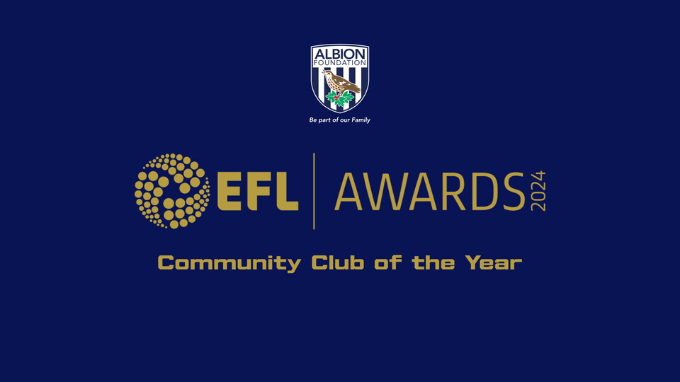 Albion named Championship Community Club of the Season