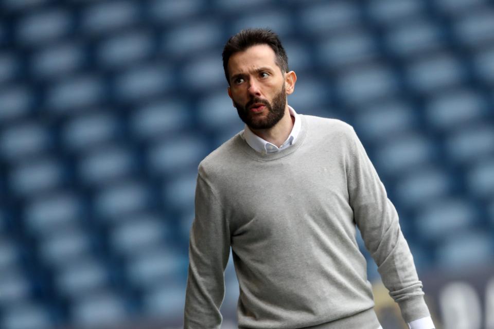Carlos Corberán arriving at The Hawthorns before an Albion game